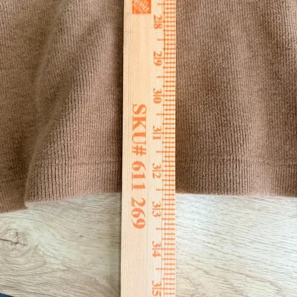 Polo Ralph Lauren 1/4 Zip Pullover Mens XLT Brown Cotton Ribbed Sweater - Picture 7 of 7